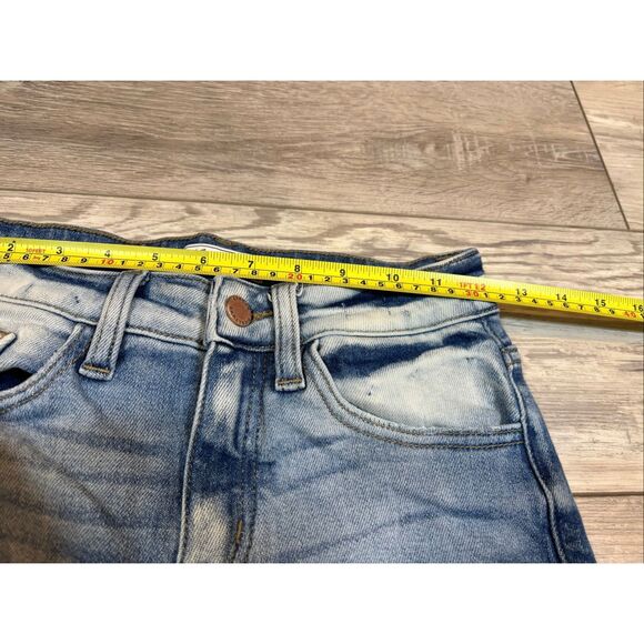 KanCan signature distressed mid rise ankle skinny jeans size 25 - Picture 7 of 11